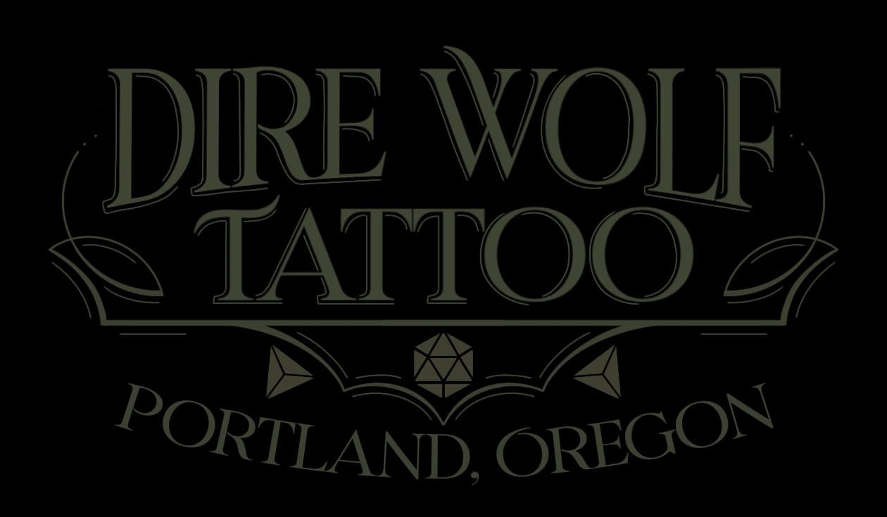 Dire Wolf Tattoo