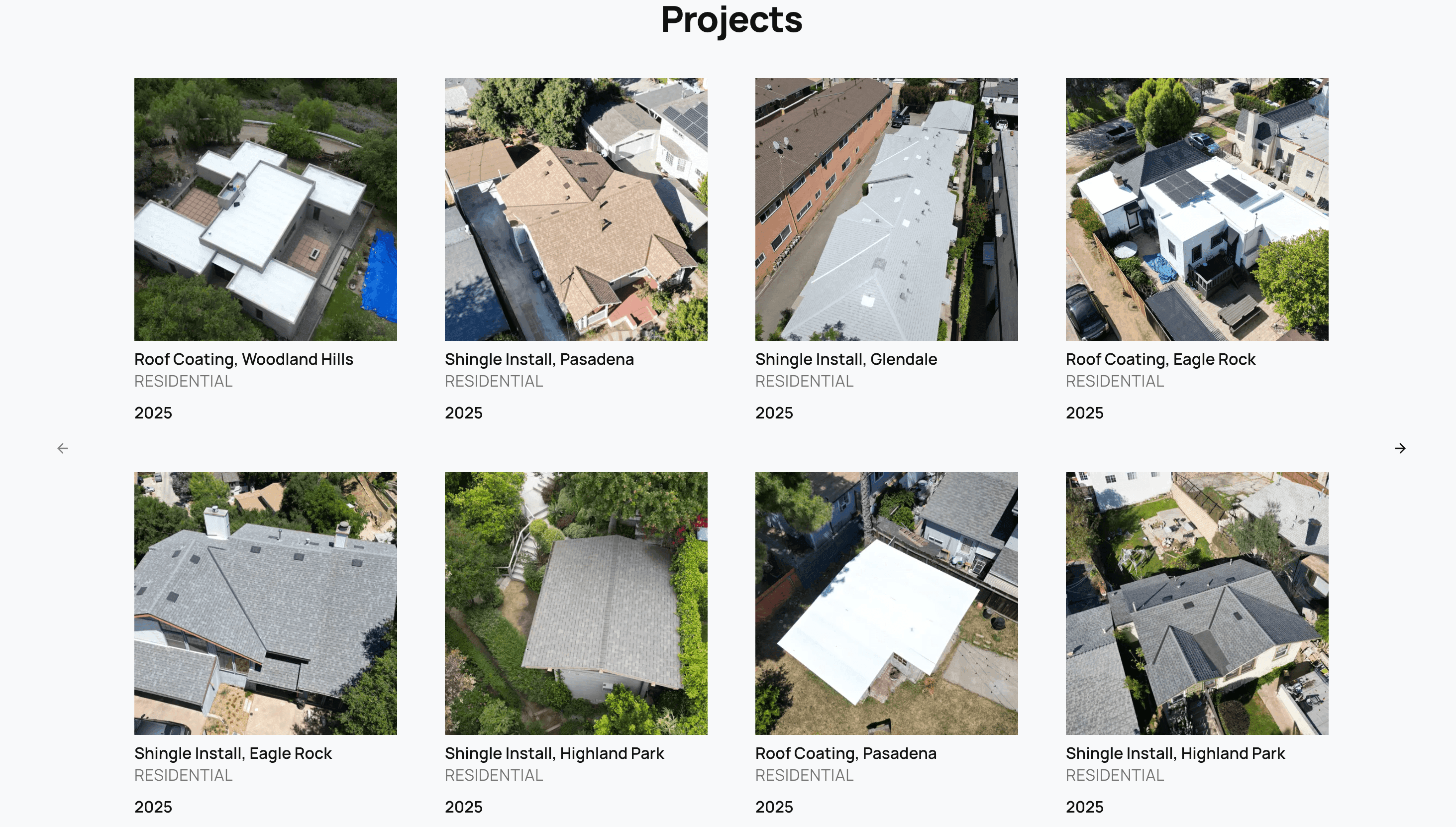 Francisco's Roofing Inc