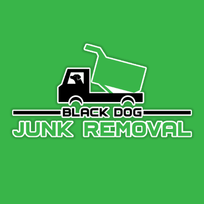 Black Dog Junk Removal logo