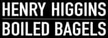 Henry Higgins Boiled Bagels logo