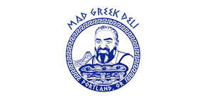 Mad Greek Deli logo